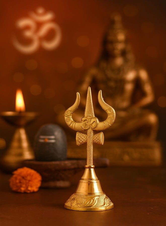 Sacch | Trishul Pooja Bell for Temple & Prayer Room - Image 1